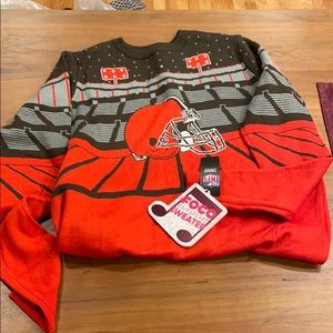 Cleveland Browns Light Up Musical Sweater